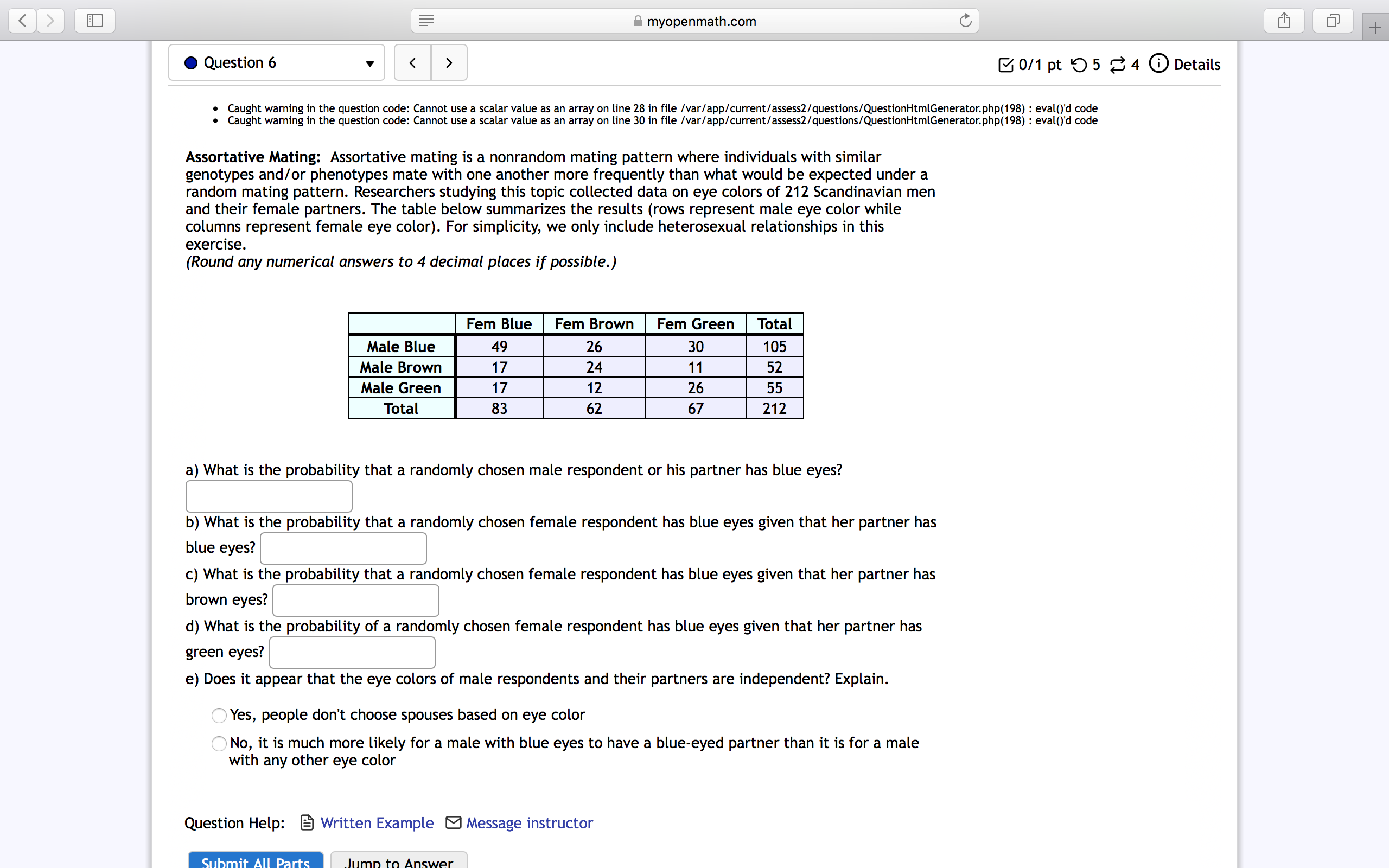  'III E myopenmathcom C r r ill 0 Question 6 v