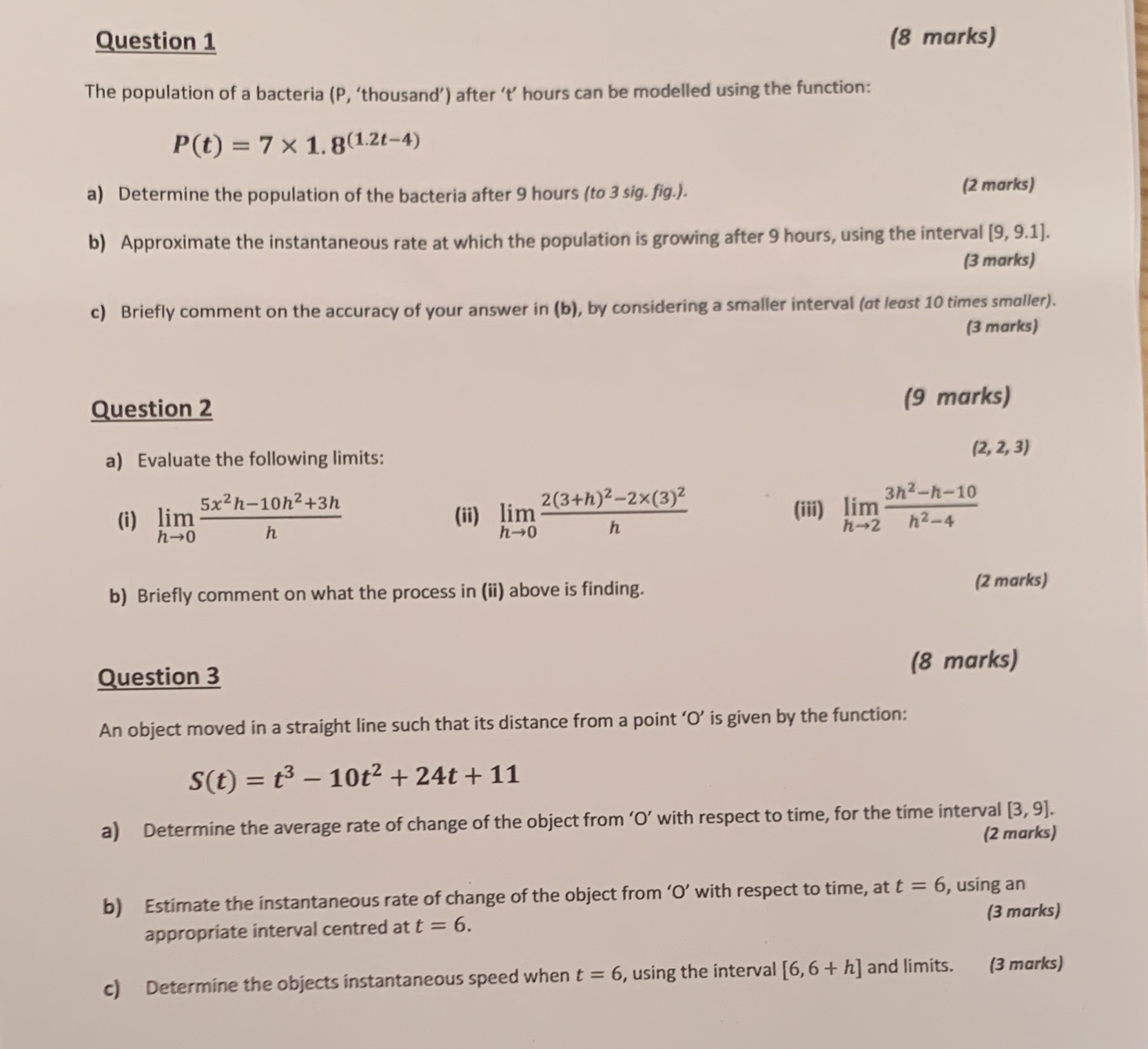 please help answer the attached practise questions, thank you. Question 1 (8