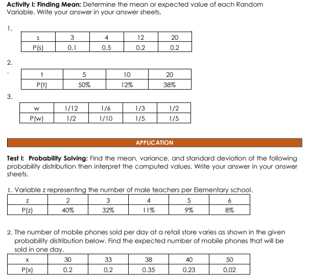 other, determine the possible values of the random variable R representing the