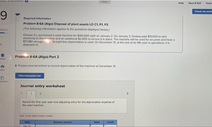  WU Sand Help Save & Exit Sub Check my work 9