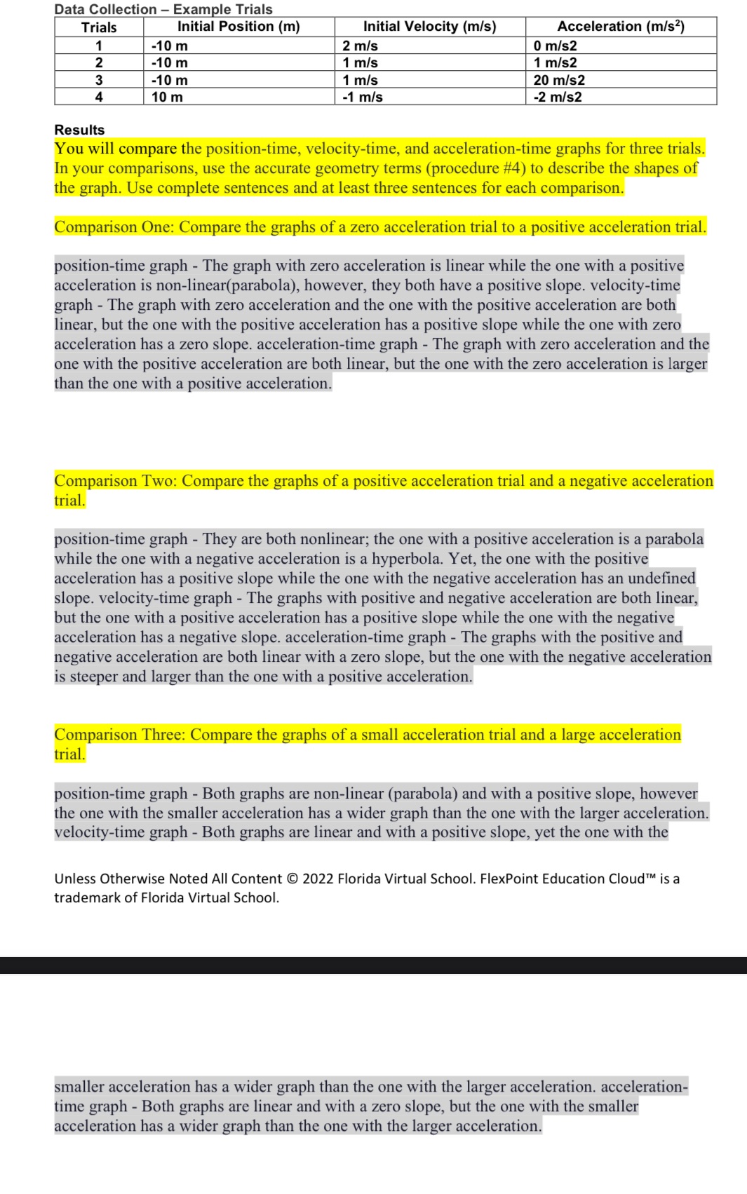 i need graphs for this to show my work Data Collection -