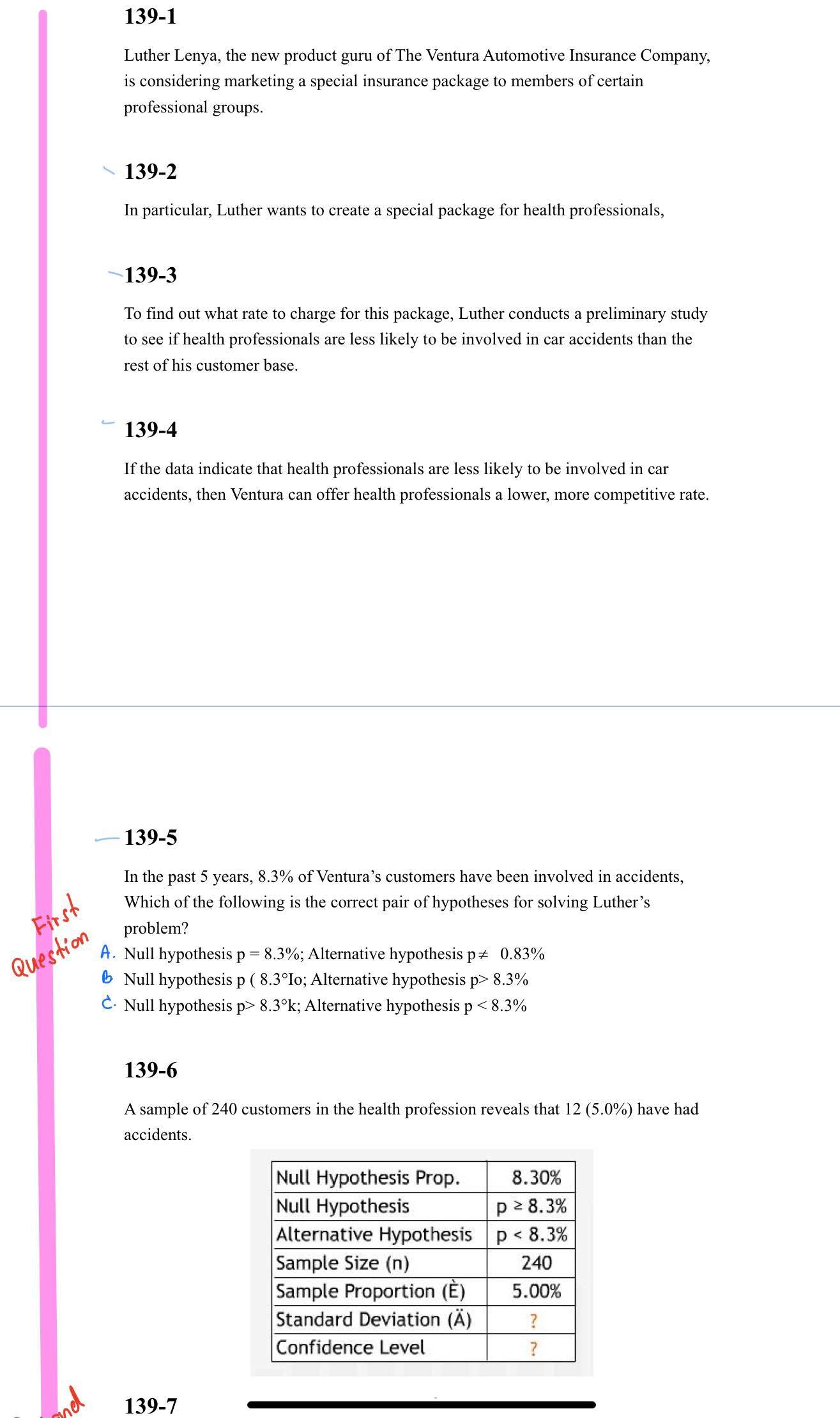 Can you help me explain about the answers. First question, the answer