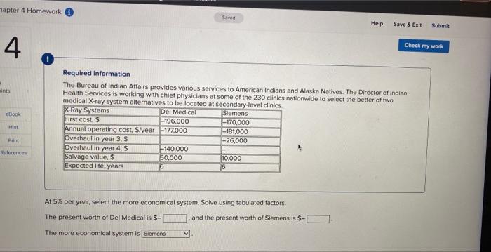 apter 4 Homework Help Save & Exit Submit 4 Check my