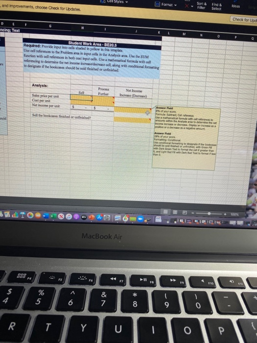 Using Excel to Make Incremental Decisions Process Further PROBLEM Streetse makes a