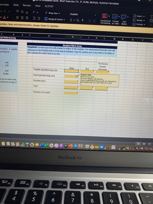 Insert Draw Page Layout Formulas Data Review View XLSTAT Liberation Sans 12