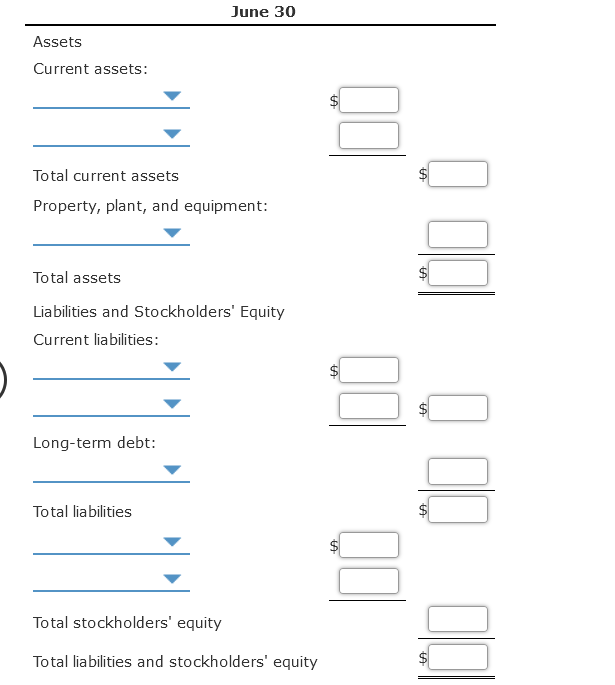 Income Statem Stockholders' Date Description Debit Credit Assets Liabilities + Equity Revenues