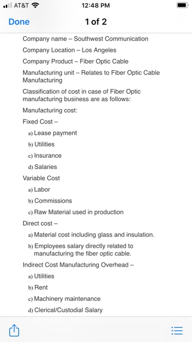 (remind us) Product(s) (remind us) o Will your company use job order