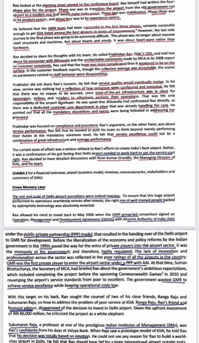 from this case study Paradokes Galore He felt the time had come