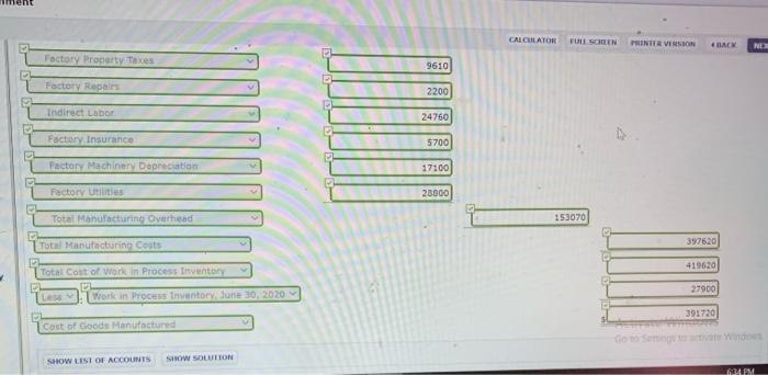 Sheffield Company for the fiscal year ended June 30, 2020. Raw Materials