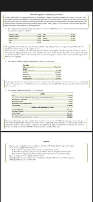  Master higer Supporting Schedules * | | | : | at