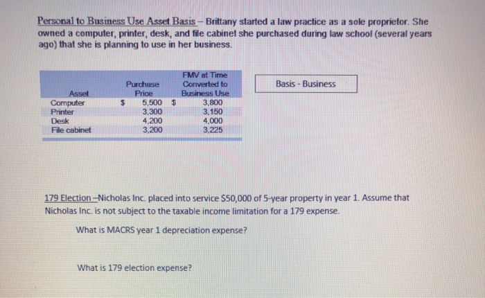 $10,000. Further assume that this was the only purchase of assets in