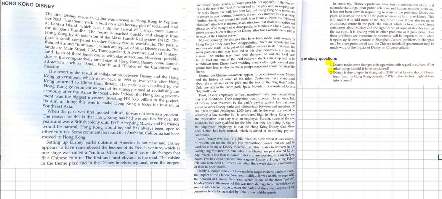 HONG KONG DISNEY The first Disney resort in China was opened in