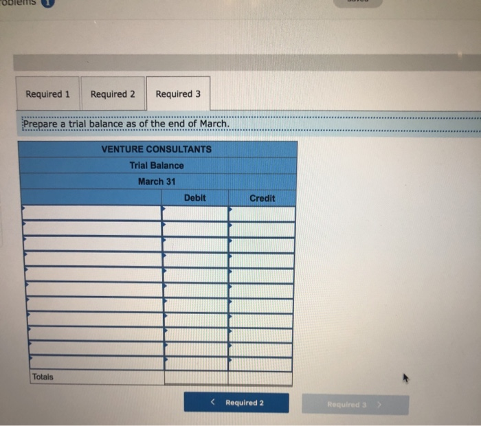 rent for an office. (Hint: Debit Prepaid Rent for $7,000.) 3 The