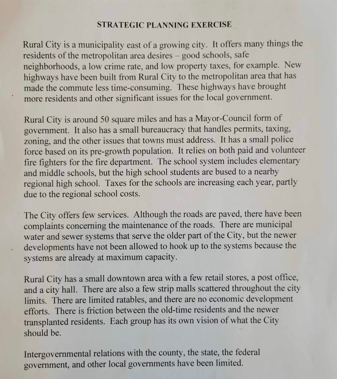 Read the case study provided. Respond to the following: If you were