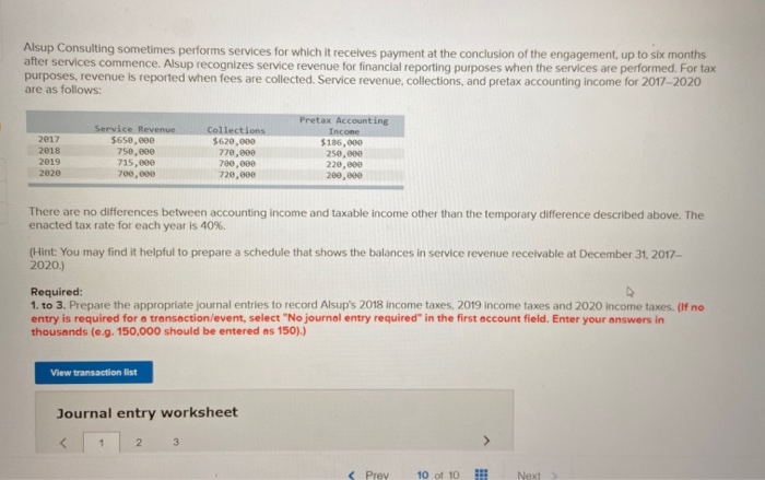  Alsup Consulting sometimes performs services for which it receives payment at