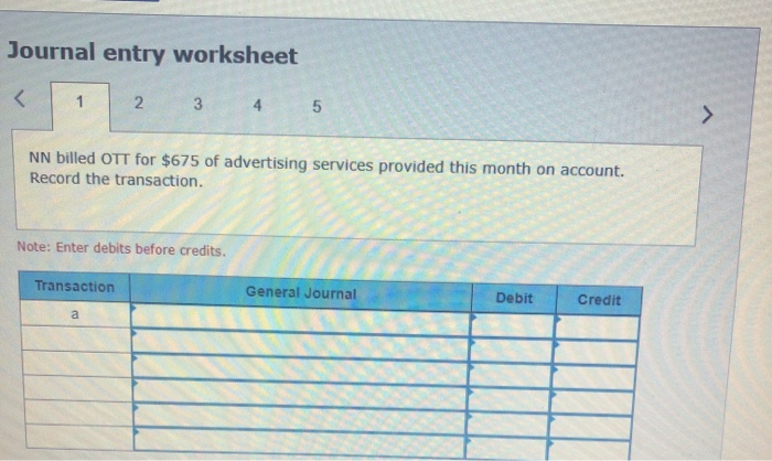 to OTT for OTT advertising NN's online newspaper this month on OTT's