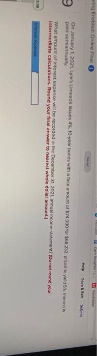  aring Enabled: Online Final to achTLE HB Hanna Help Save &