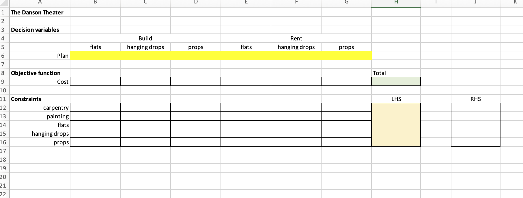  Integer Programming Lab Schrute Agricultural Systems A software-support division of Schrute