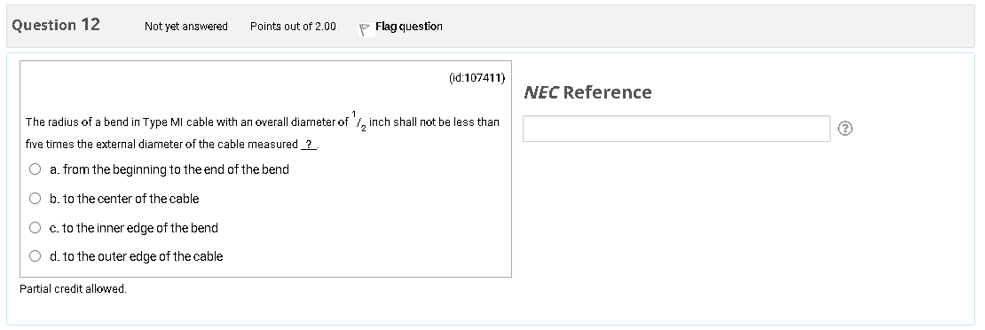 the minimum length of the pull box? a. 12 b. 24 c.