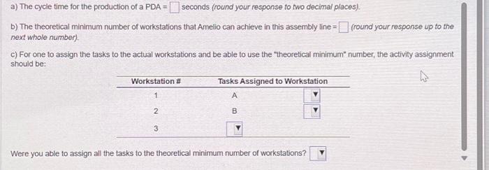 and immediate predecessors for the tasks are as follows: Please copy and