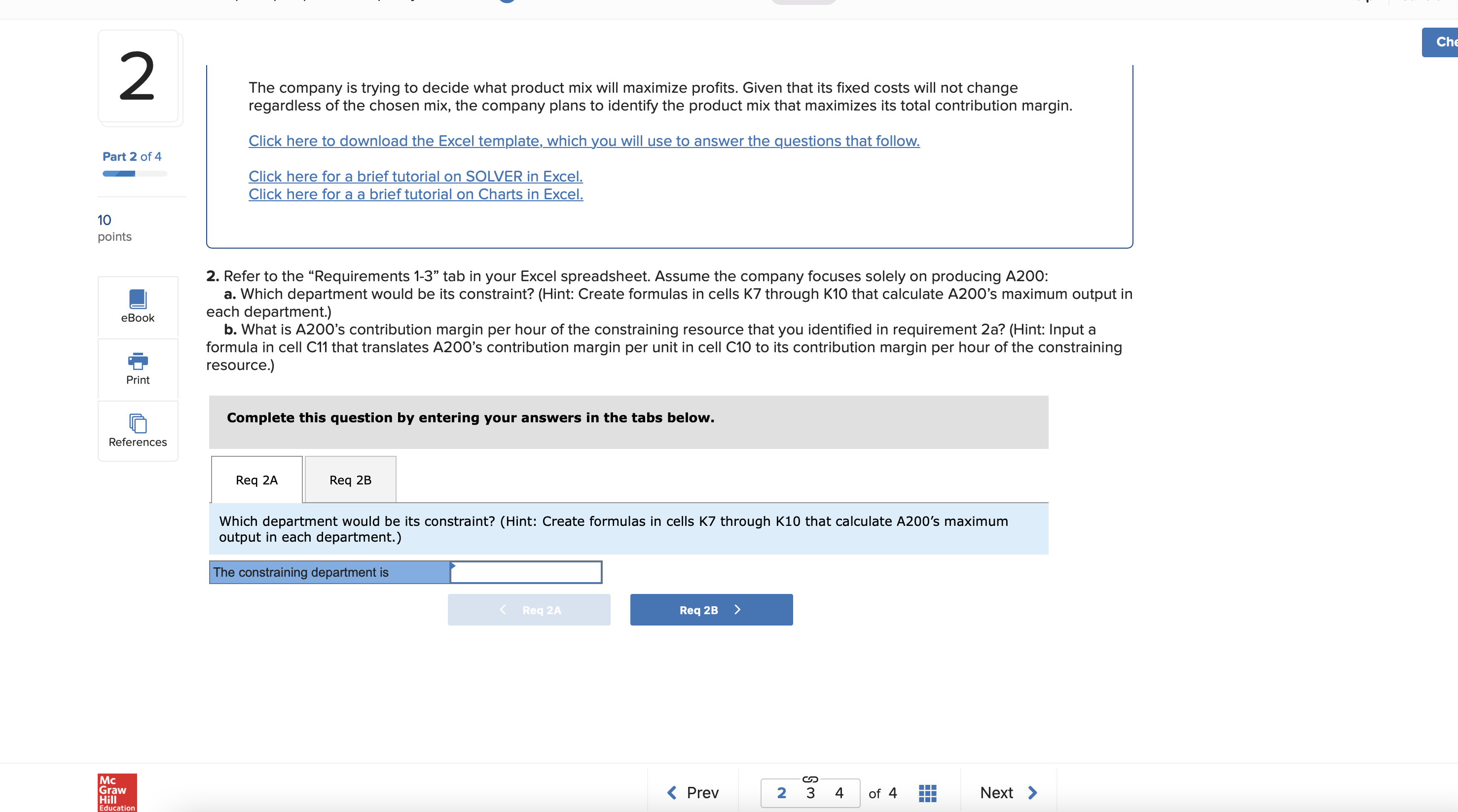 will maximize prots. Given that its fixed costs will not change regardless