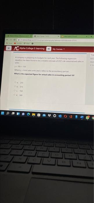  Alpha College E-learning My Courses Ti A com a prepudgets for