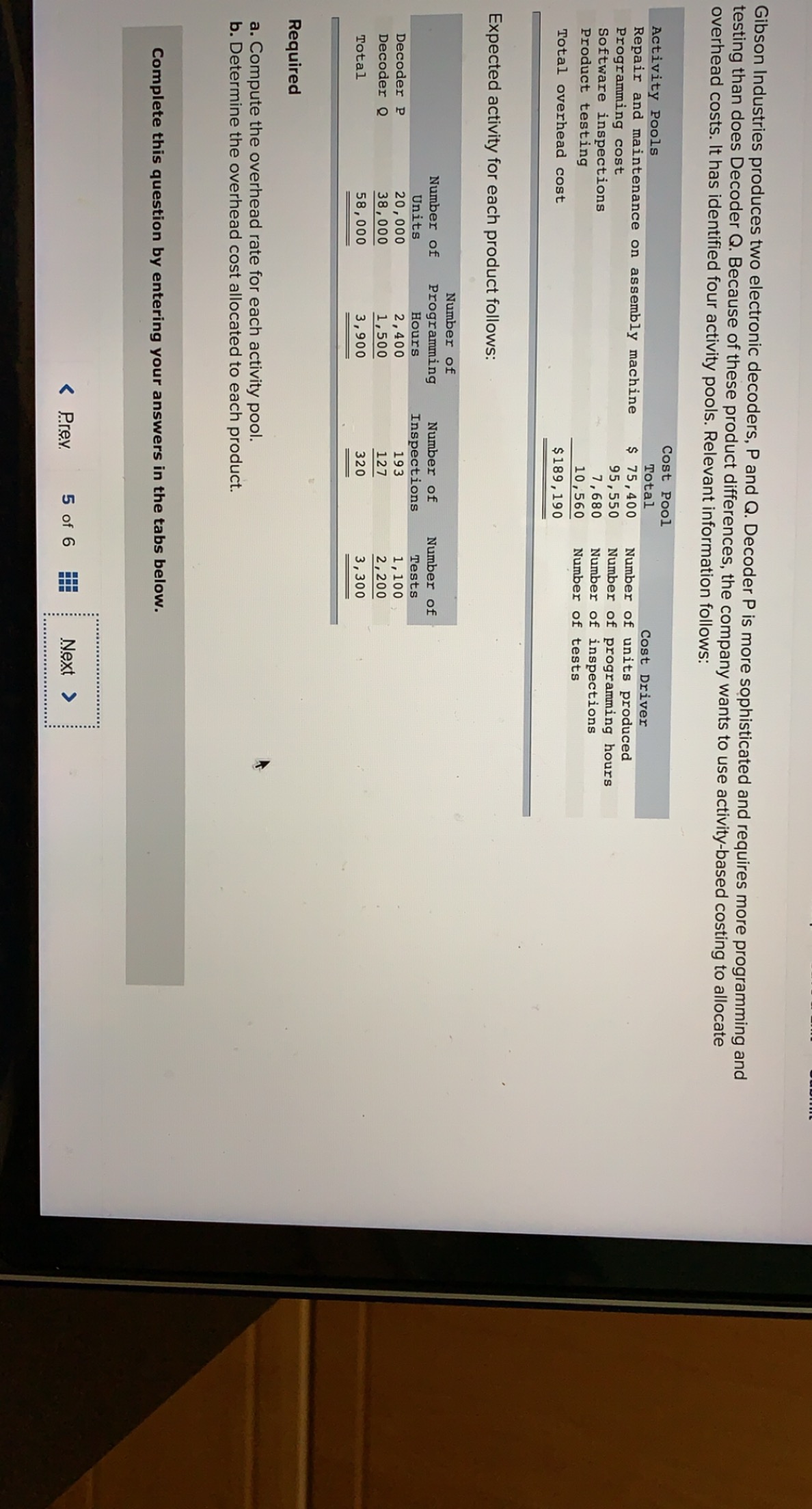 P 20, 000 2, 400 193 1, 100 Decoder Q 38, 000