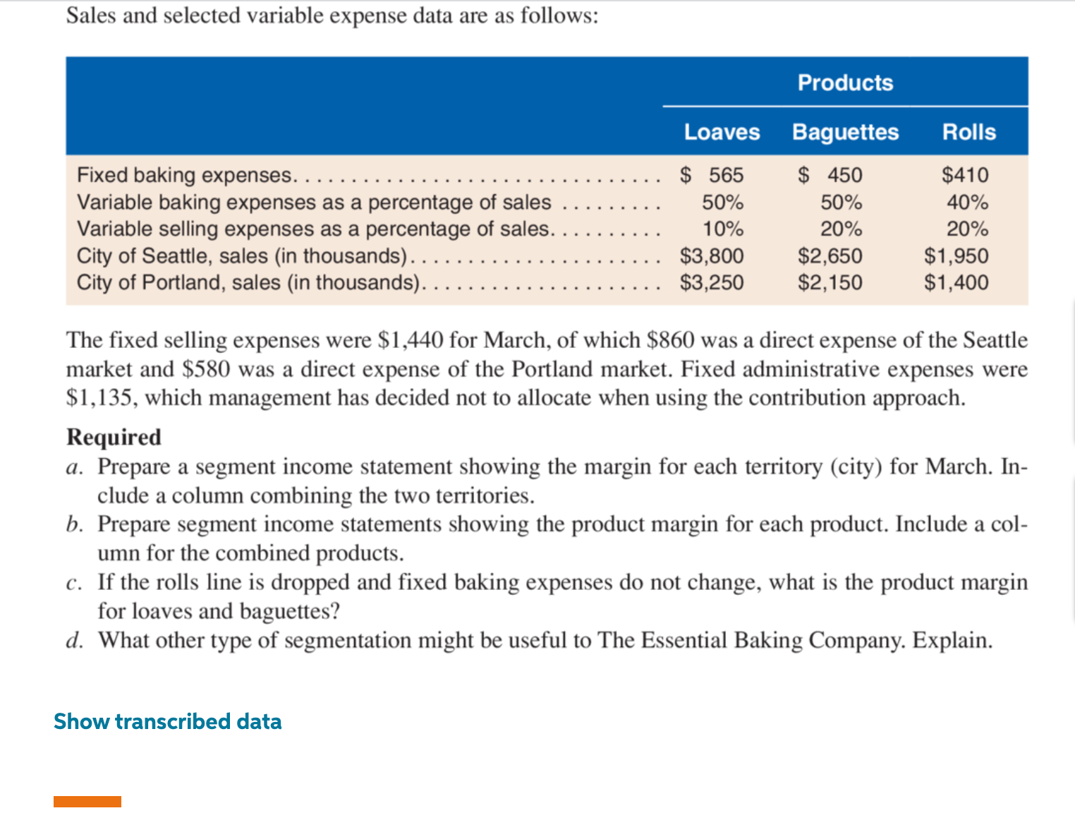 loaves. baguettes. and rolls and sells them in cities throughout the Northwest.