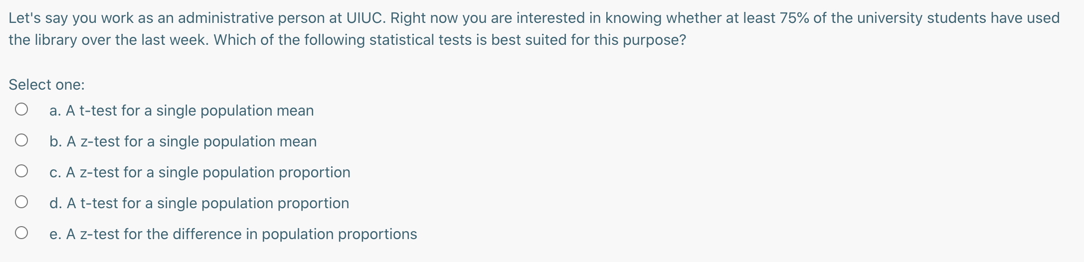 the probablity that we correctly accept the null hypothesis, when null hypothesis
