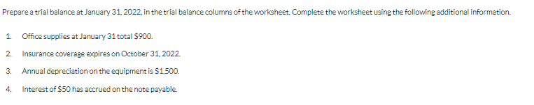 Balance 101 Cash $32.250 112 Accounts Receivable 12.300 115 Notes Receivable 39.000