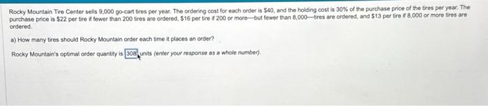 help part A and part B please B) What is the total