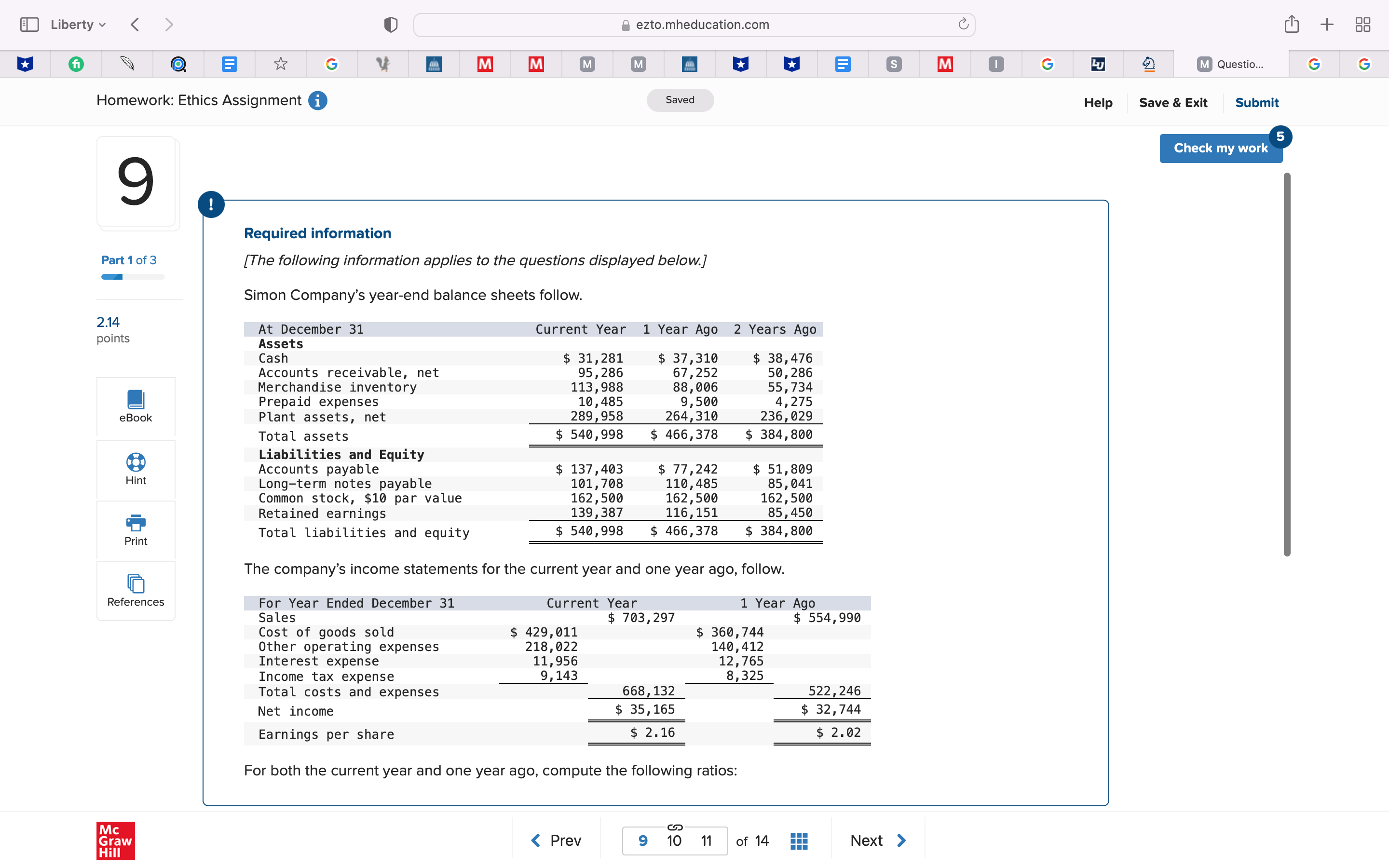 62,600 50,800 Merchandise inventory 114,000 84,500 53,000 El Prepaid expenses 8,841 8,424