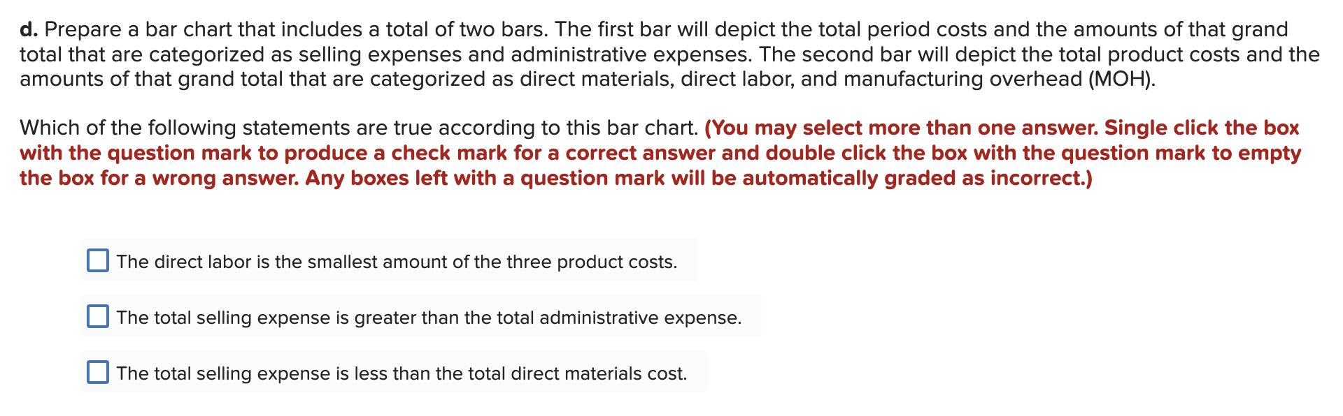 60,000 Production supervision: Fabrication 65,000 Product MOH Fixe 10 Production supervision: Assembly