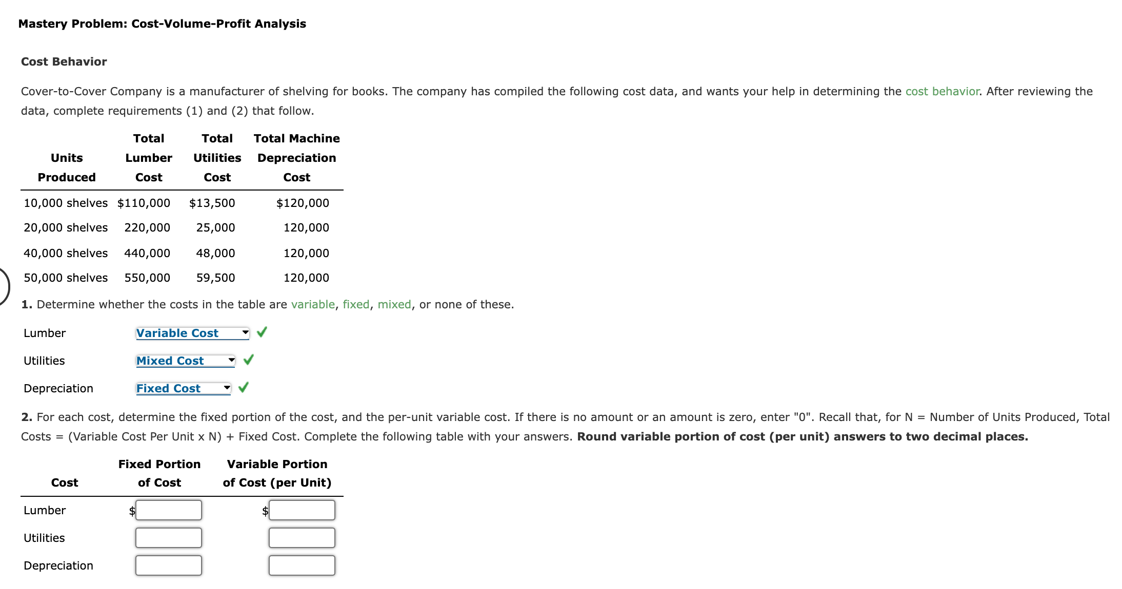 the relevant range. ic \"J Feedback Contribution Margin Review the contribution margin