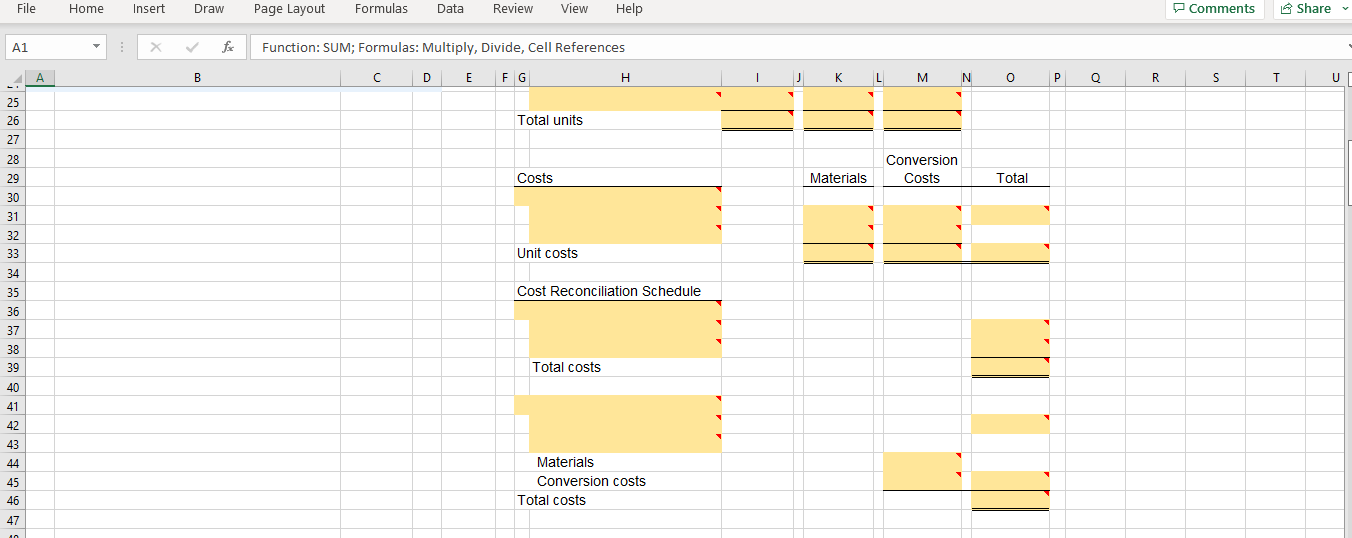  File Home Insert Draw Page Layout Formulas Data Review View Help