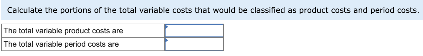 Product MOH Fixed Equipment depreciation: Materials Handling 15,000 Product MOH Fixed Equipment