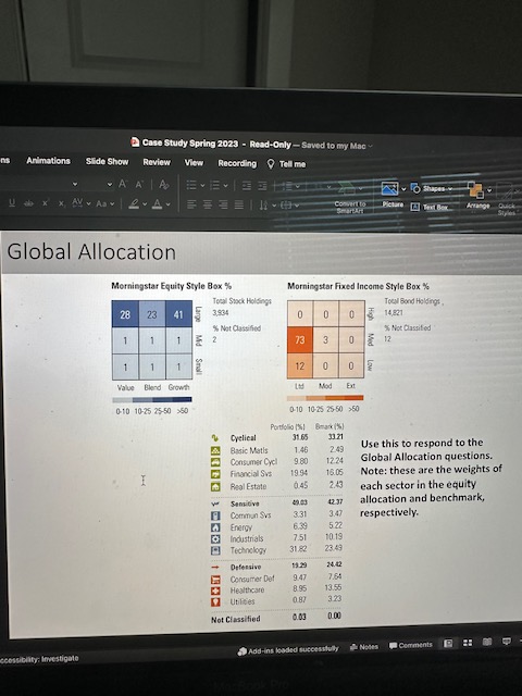 to Overview and Instructions The purpose of this case study is to