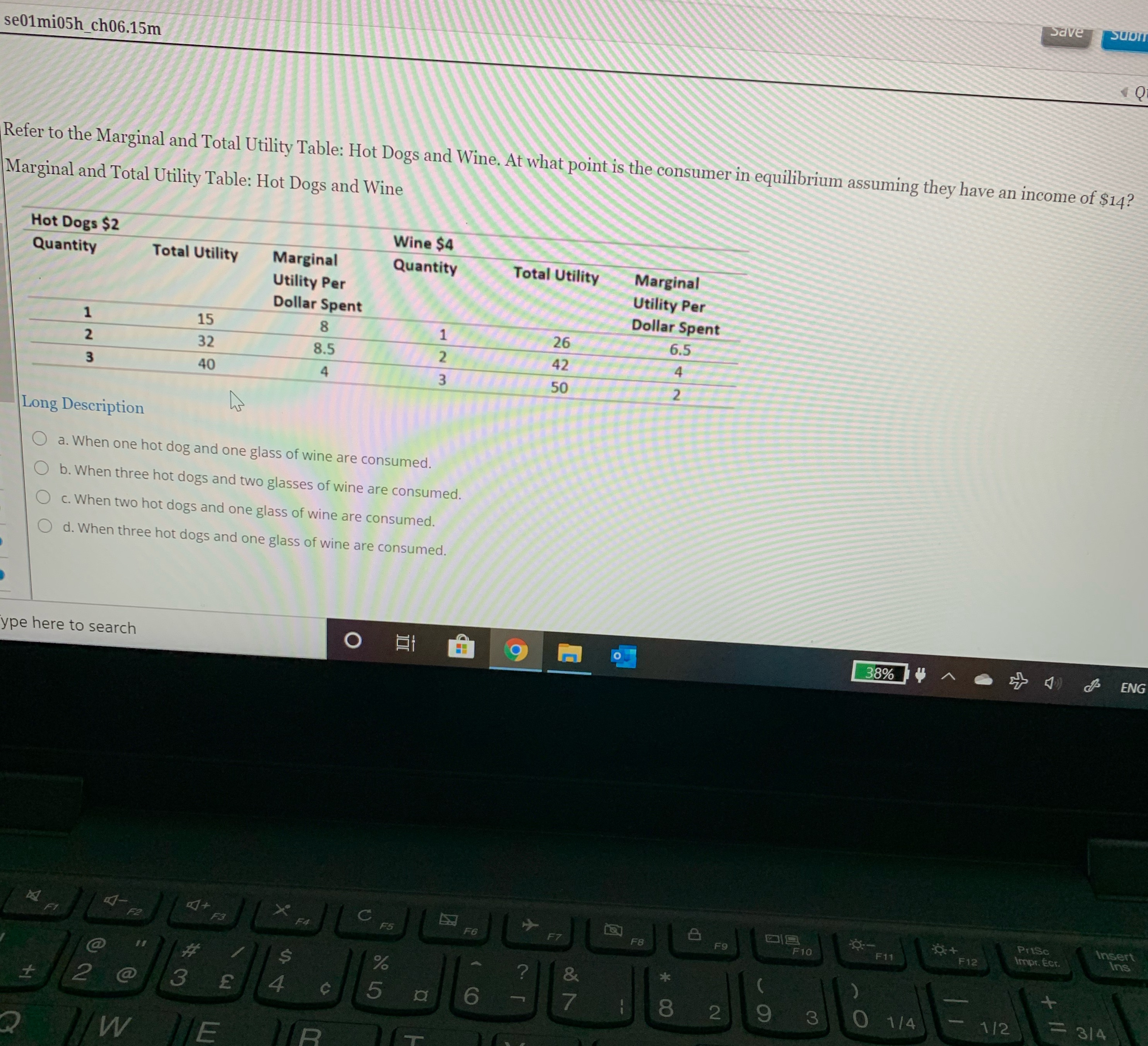 Hello. I need help with this question. Thanks Save SubIT se01mi05h_ch06.15m Refer