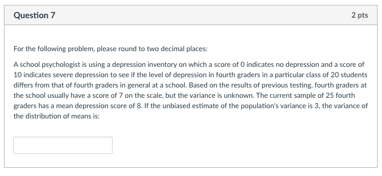 places: A professor believes the students in a statistics class this term