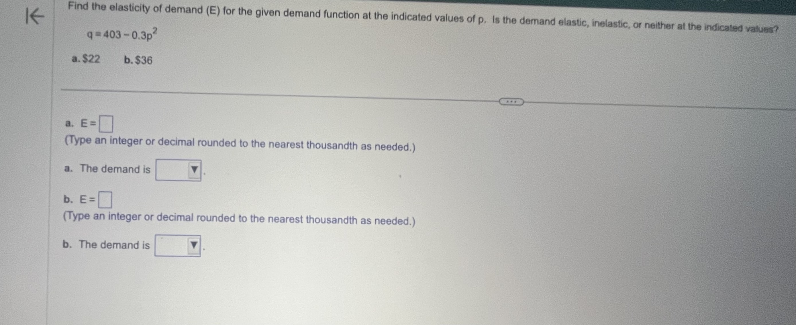 C(x) = 0.002x + 5x + 6,084. Find the production level (that