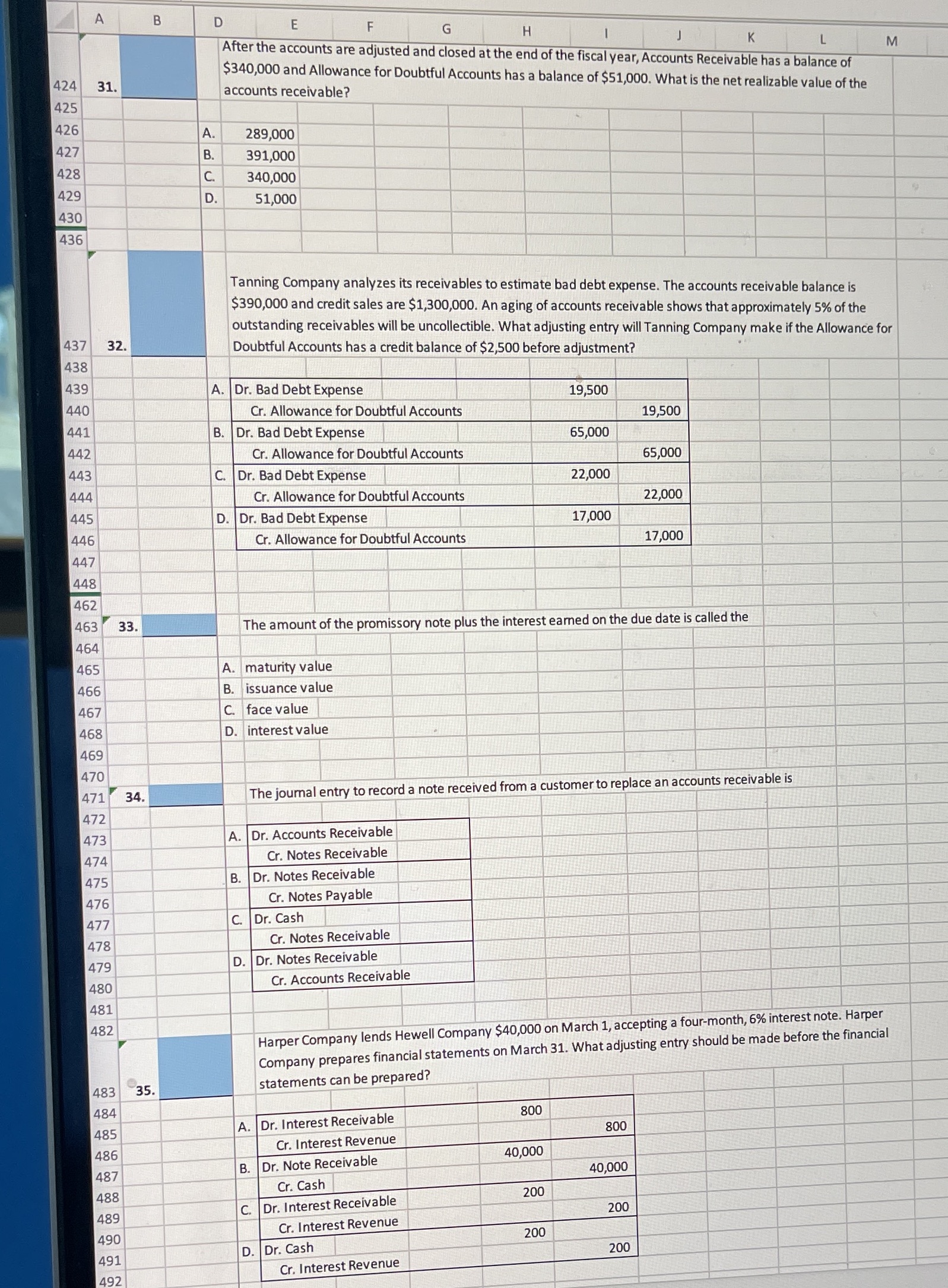 CSO 2.6 A B D E F G H J K L