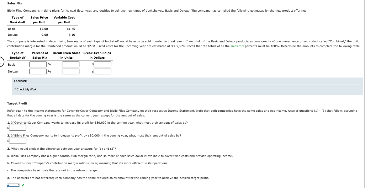 data, and wants your help in determining the cost behavior. After reviewing