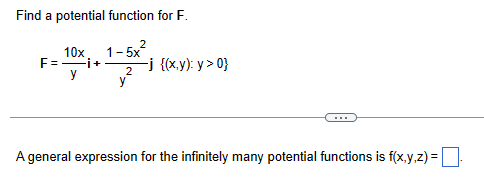 (3y + 5z)i + (3x + 2z)j + (5x + 2y)k A