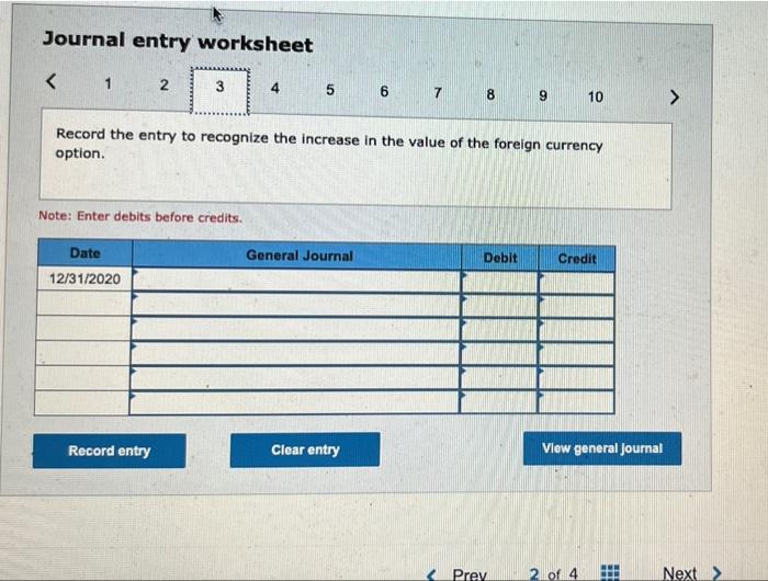 15, 2020, the company acquires a call option to purchase 1,000,000 francs