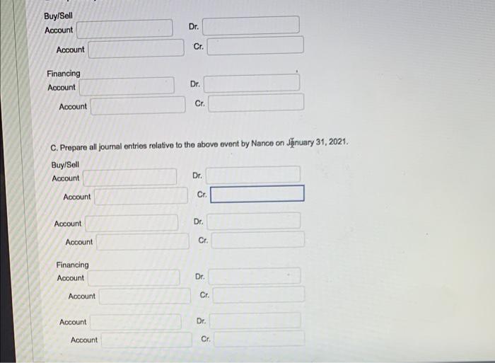 Question 2 of 4 Question 2 15 points Save Answer Nanco Company