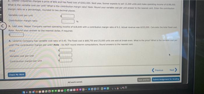 Expense For each of the following independent situations, calculate the amount(s) required