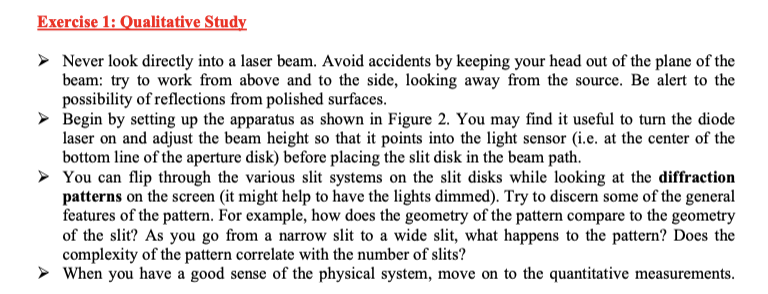 what does decreasing the slit width do to the intensity curve (select