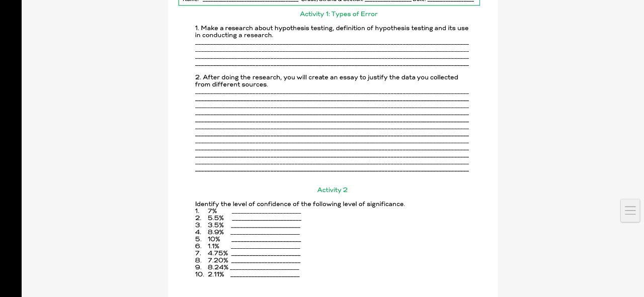 z :12 for the 95% confidence interval 2. z "12 for the
