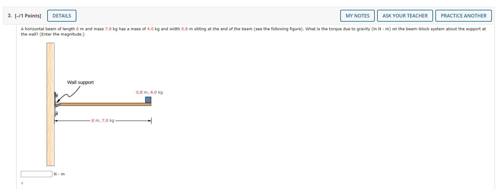  3. [-/1 Points] DETAILS MY NOTES ASK YOUR TEACHER PRACTICE ANOTHER