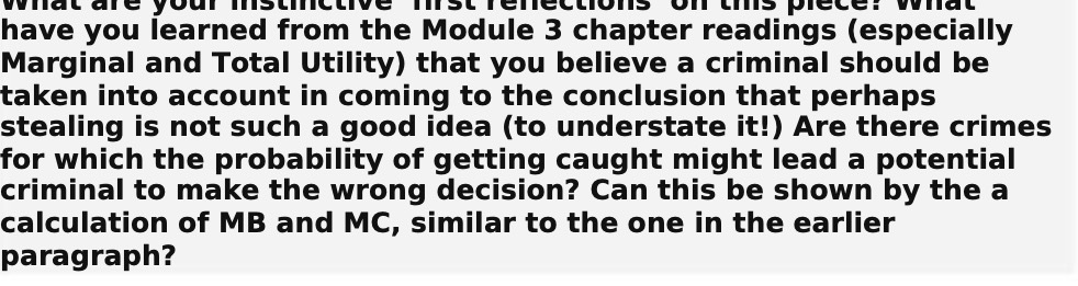  your Instinctly IS PIECE: have you learned from the Module 3